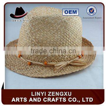 Cheap Wholesale Straw Colorful Straw Fedora Hats