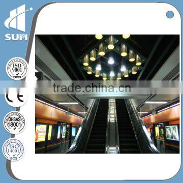 CE approved aluminium 600mm step width escalator