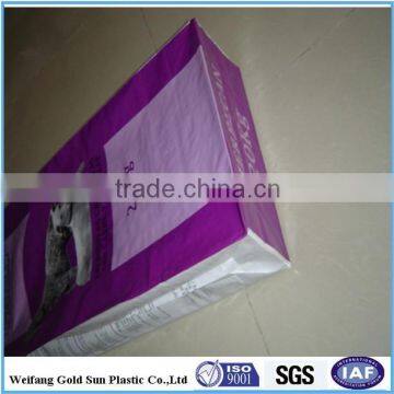 Newly fashion bopp food / rice pp woven laminated bag