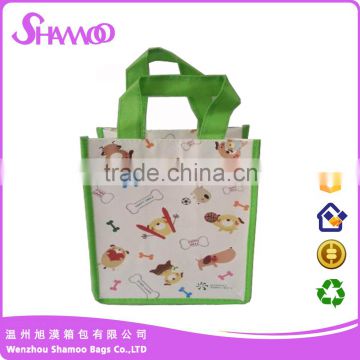 Funny and cheap printed nonwoven shopping bag