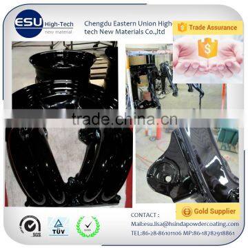 Bright Black spray powder coating for motor bike spray colorful high bright powder coated paint