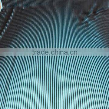Pleated fabric printed finished