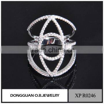 New Arrival Wedding 2016 Latest Design White Gold Ring for Women photo-5