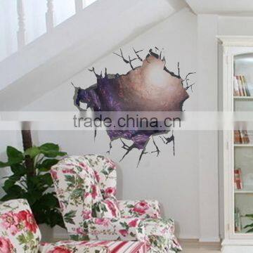 Exhibition and Museum Room 3d Decor Floor Wall Sticker for Kids