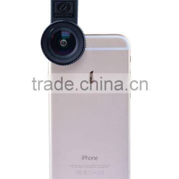 For IPhone 6 Active Lens NO Distortion 18mm Clip Ultra Wide Angle Lens for IPhone 6 6s /6 6s Plus
