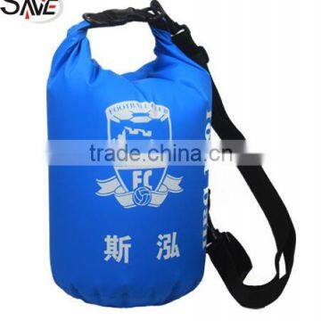 colorful waterproof dry bag with double shoulder straps