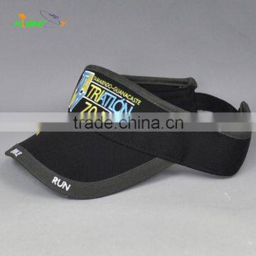 Custom High Quality Flex Fit Sun Visor Cap Embroidery Logo Sports Cap photo-4