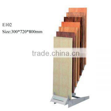 tsianfan wood flooring display racks/timber floor laminate flooring display racks E102