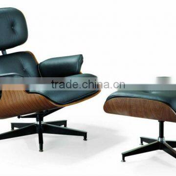 Charles Leisure Lounge Chair and Ottoman