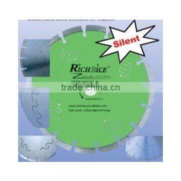 Brazed welded diamond saw blade