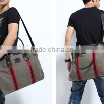 canvas and leather handbag, canvas bag man