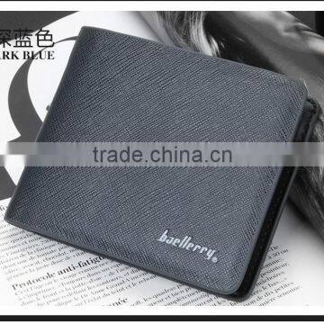 Custom pu Leather Beallerry Mens Wallet for Men photo-5