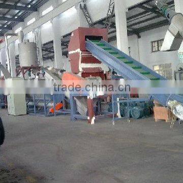 pp woven bag recycling line