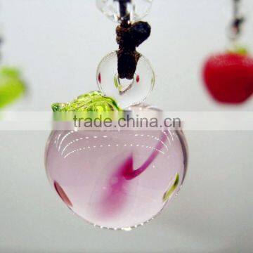 Custom Coloured Glaze Pendant / Azure Stone Pendant photo-3