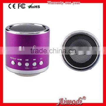 2015 promotional new laptop usb mini speaker with usb charger