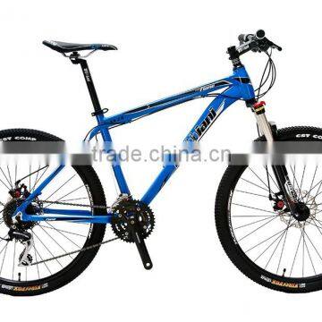 factory direc sale 26inch aluminium alloy 6061bicycle MTB mountain bike 24speed