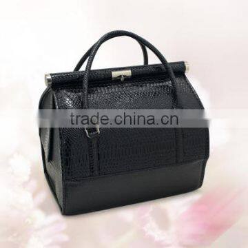 Soft Cosmetic Case - Soft Cometic Bag- Leather Beauty Cosmetic Makeup Vanity Case photo-2