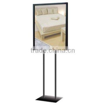 Double Pole Free Standing Graphic Frame - for 22"W x 28"H Posters