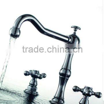 three hole brass basin tap 09/P1045