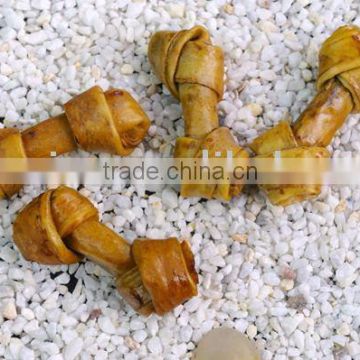 Dog chew: knotted bone ( basted )