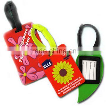 Wholesale silicone label holder, unbreakable bag tag silicone label holder, pvc silicone rubber label holder,