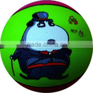 high quality mini toy rubber basketball ball