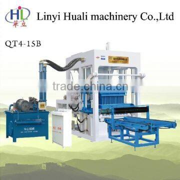 QT4-15B Fully Automatic and Hydraulic Interlock Block Paving Machine Price in Nigeria