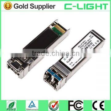 China Supplier 10km SMF 10G SFP Transceiver 8Gb /s SFP + LW Optical Fiber