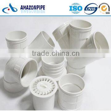 low price pvc drainage fitting of elbow and tee