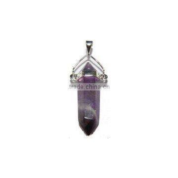 Amethyst Double Point Pendant