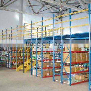 Iron rack price storage mezzanine rack system floor