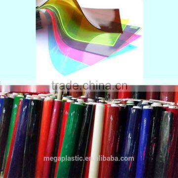 0.15-0.50mm Super Clear Colored PVC Sheet/film photo-2