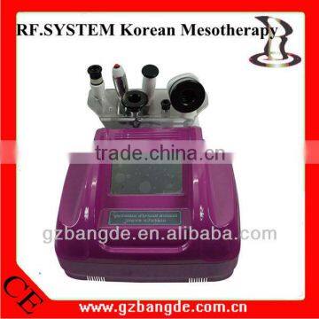 2013 Latest product! RF.SYSTEM Korean Mesotherapy machines for eyes massage face and body slimming BD-BZ024