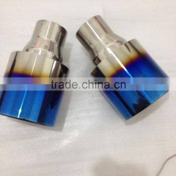 High Quality Stainless Steel Blue Exhaust Tail tip