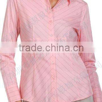 uniform shirt/pink women shirt