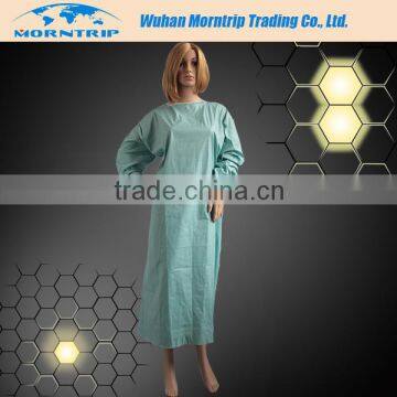 Nonwoven Disposable Surgical Isolation Gown For Hospital/surgical Medical Sterile Gown Free Size