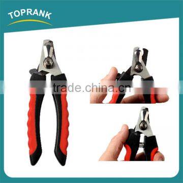 High quality 16*5.5CM safety pet nail scissors pet dog grooming scissors