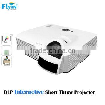 High Resolution DLP 3D Hologram 3600 Lumens School Use Interactive Projector