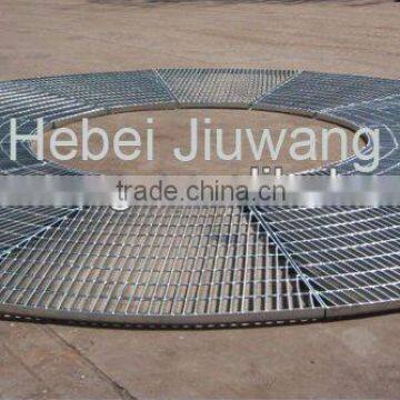 Metal platform bar grating