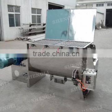 heavy type ribbon mixer with pneumatic discharge