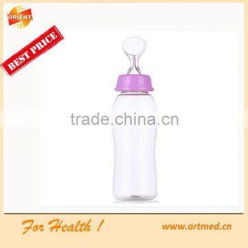 New Baby Food Bottle Feeder, Feeding Bottle With Spoon photo-1