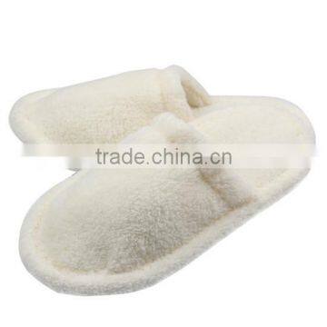 white velvet hotel slipper wholesale factory