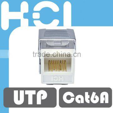 Coated Cat 6A RJ45 UTP Keystone Jack photo-4