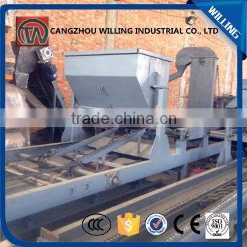 new teachnical stone coated metal roof tile production line