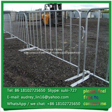 Galvanized Steel Tube Temporary Event Fencing Crowd Barrier for Advertising photo-3