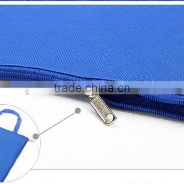2015 New Promotional 100% Polyester Zipper File Packet photo-3