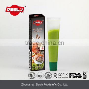 2016 organic tasted fresh spicy wasabi paste for sushi food