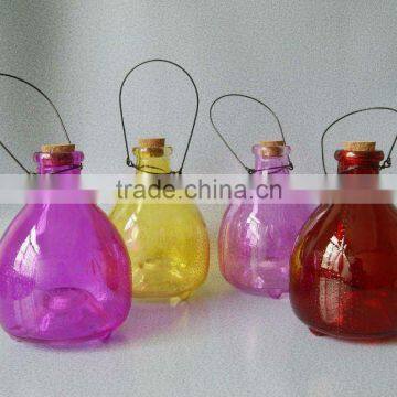 high quality colored glass wasp catcher