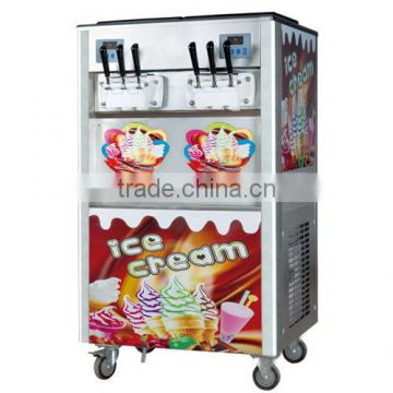 6 Head Flavors Commercial Ice Cream Machine