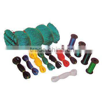 PE Fishing Nets, Twines, Ropes and Monofilaments